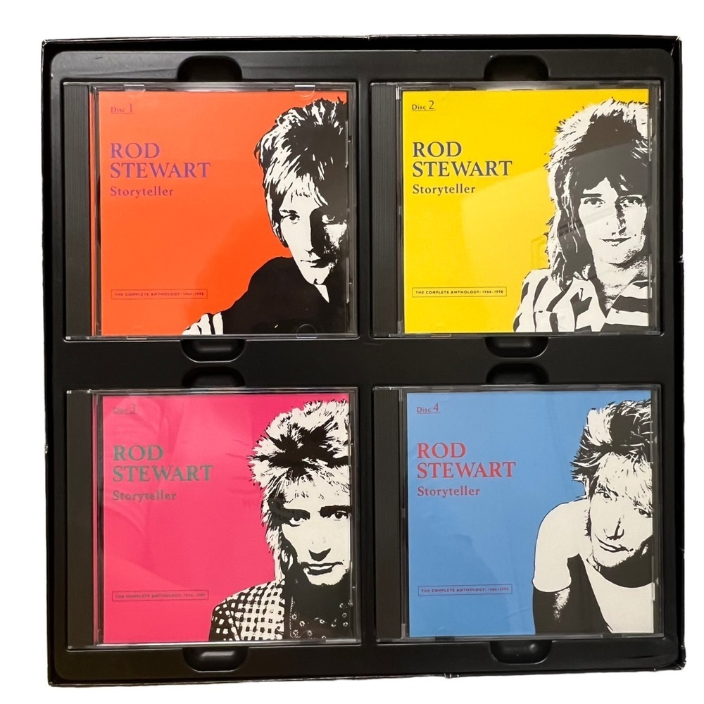Rod Stewart 4 CD Storyteller Boxed Set - Picture 4 of 7